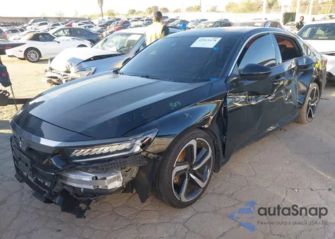 2022 Honda Accord Sport from USA, damaged, VIN 1HGCV1F3XNA097104